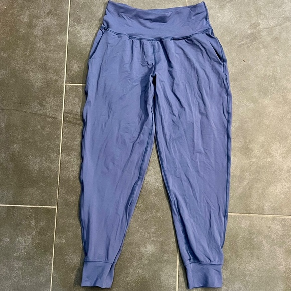 Under Armour Meridian Joggers Periwinkle Blue Gray Women’s Size Small - Picture 3 of 5